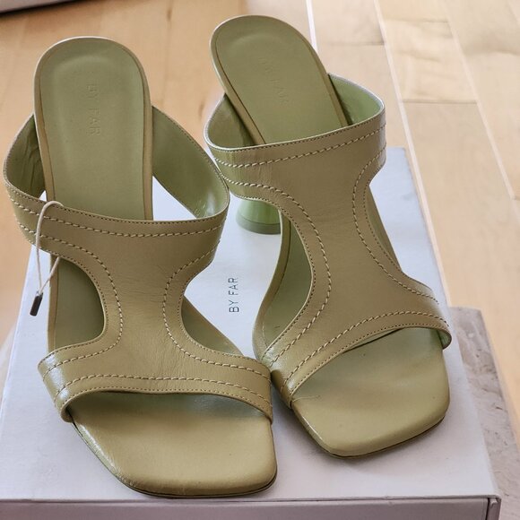 By Far Nadia Mule Sandals Sz 40 (never worn) - Picture 1 of 8